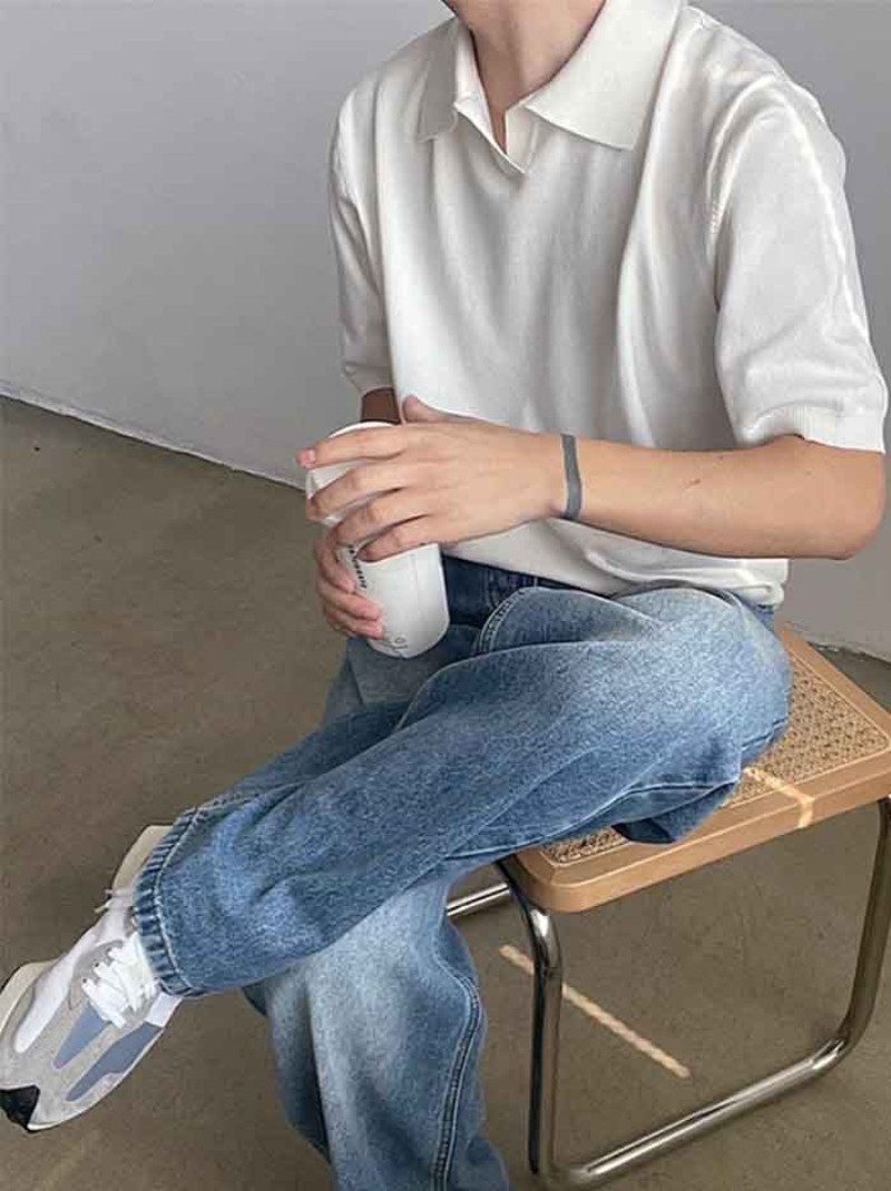 Cách phối đồ với áo polo nam form rộng anh em không nên bỏ qua
