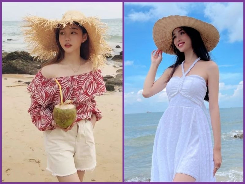 Chân ngắn đi biển mặc gì? Cách lựa đồ đi biển cho nàng nấm lùn