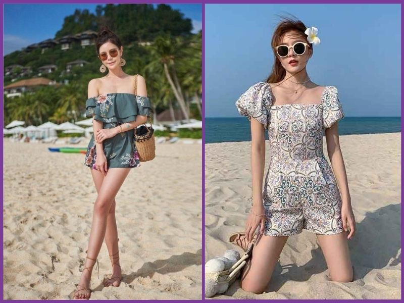 Chân ngắn đi biển mặc gì? Cách lựa đồ đi biển cho nàng nấm lùn