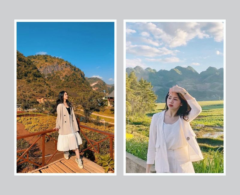 Đi Mộc Châu mặc gì đẹp? Top outfit đi Mộc Châu chill nhất 2025