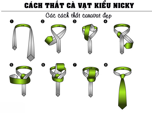 Hướng dẫn quý ông 15+ cách thắt cà vạt đẹp mà đơn giản