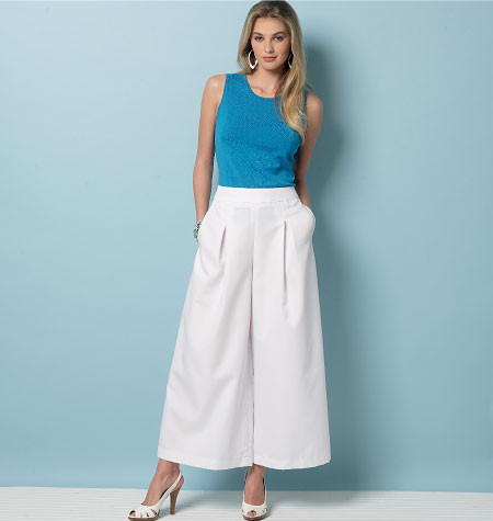Quần Culottes là gì? Phối đồ với quần ống rộng như thế nào?