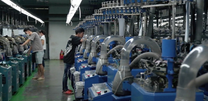 Quy trình sản xuất tất made in Vietnam chất lượng chuẩn quốc tế