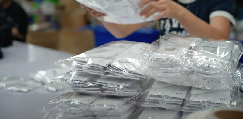 Quy trình sản xuất tất made in Vietnam chất lượng chuẩn quốc tế
