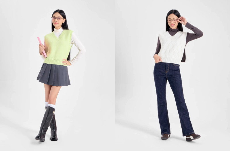 Tips phối đồ với áo ba lỗ nữ siêu tôn dáng, thời trang cho nàng