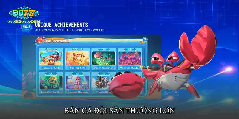 Bắn cá đội săn thưởng lớn